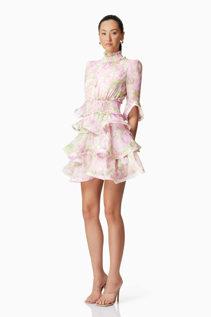 Elliatt Morgan Tiered Mini Dress