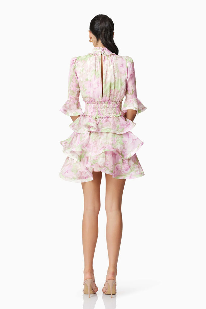 Elliatt Morgan Tiered Mini Dress