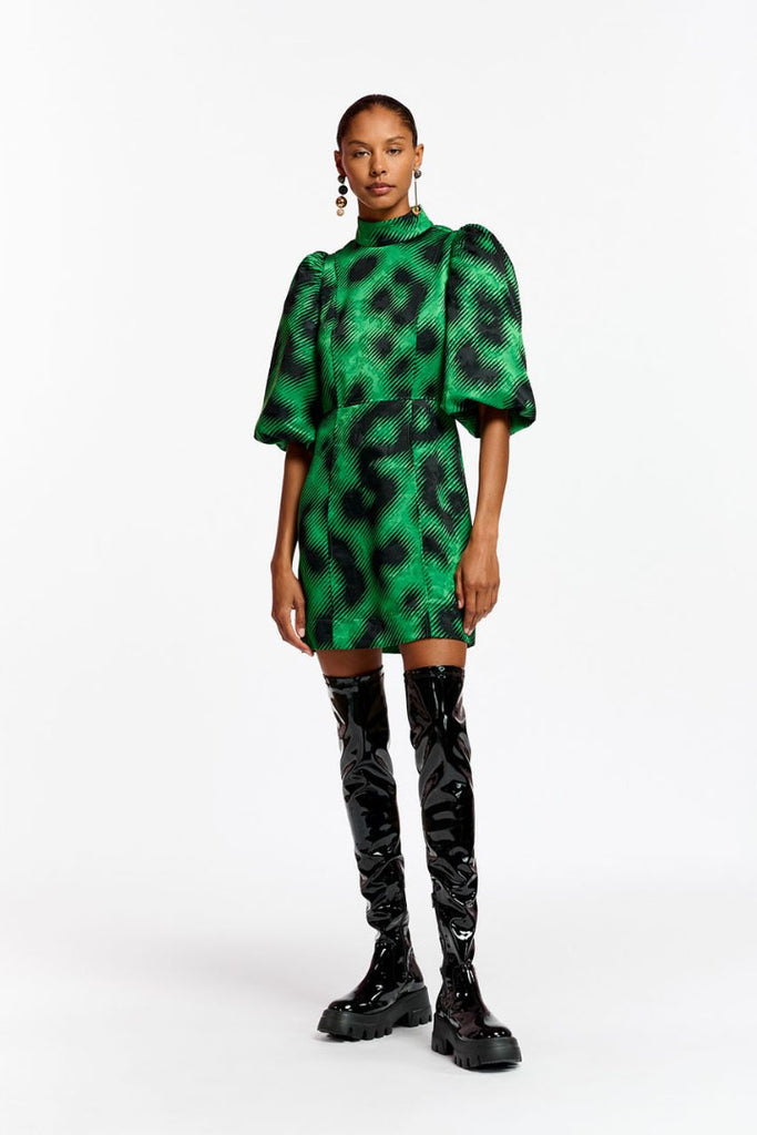 Essential Antwerp Elixer Puff Sleeve Mini Dress
