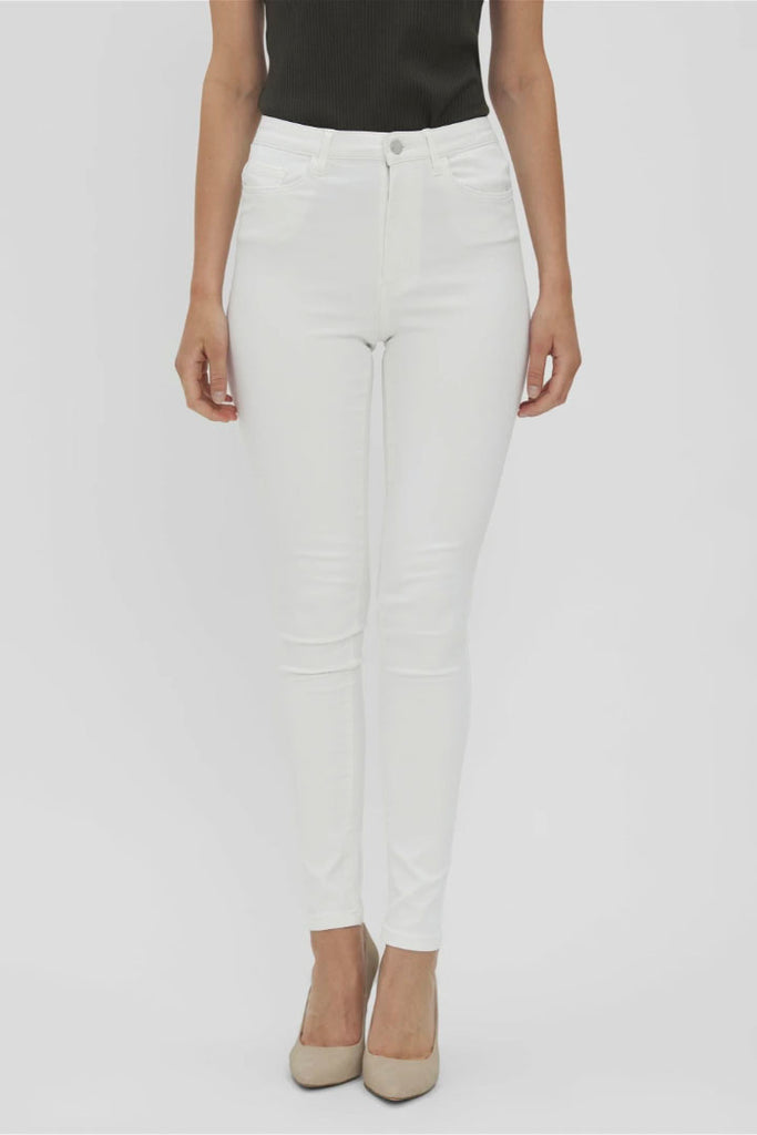 Vero Moda Sophia High Waist Skinny Soft Jeans White