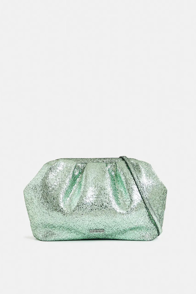 Essential Antwerp Hamaretto Faux Leather Pouch Green OS