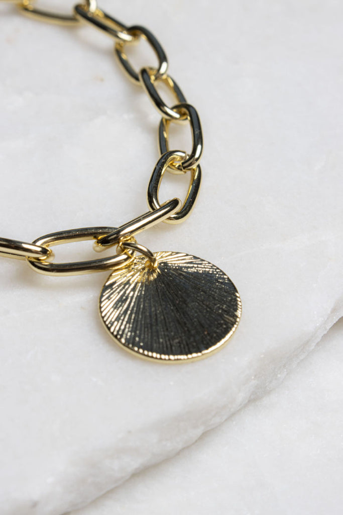 Olia Halston Coin Bracelet