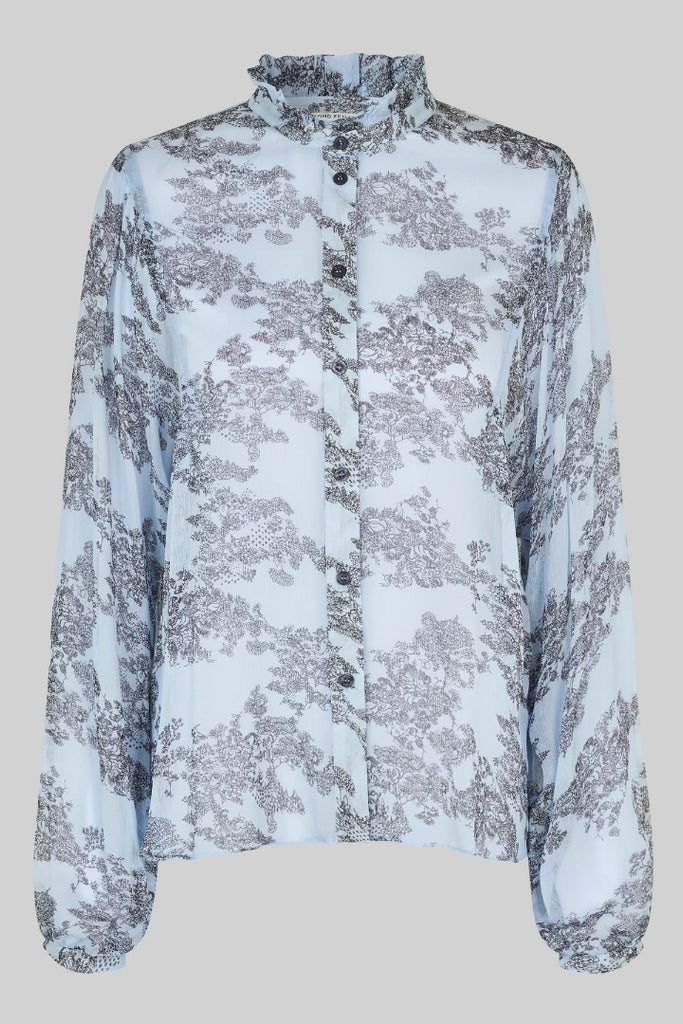SECOND FEMALE Maje Shirt Blue