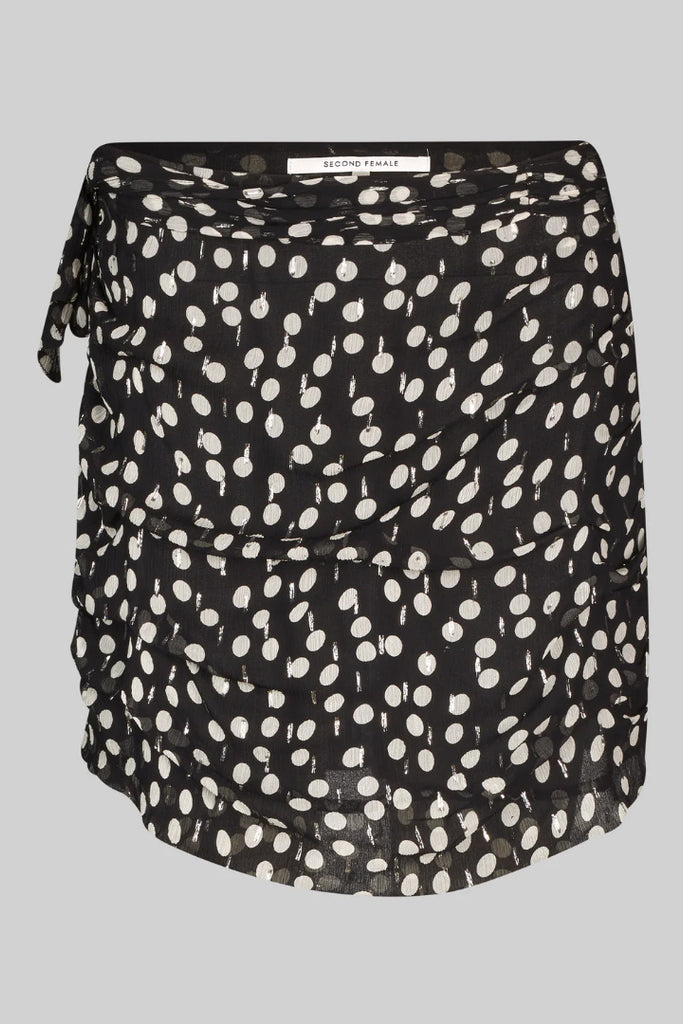 SECOND FEMALE Drop Skirt Black