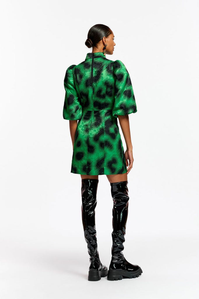Essential Antwerp Elixer Puff Sleeve Mini Dress