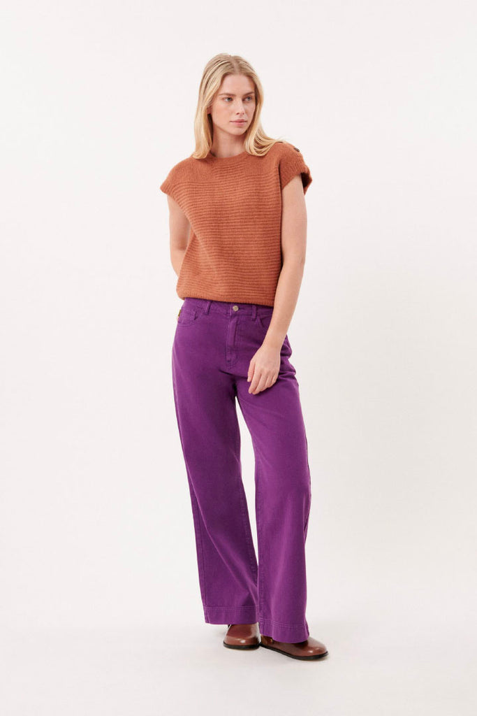 Frnch Aline Jeans Purple