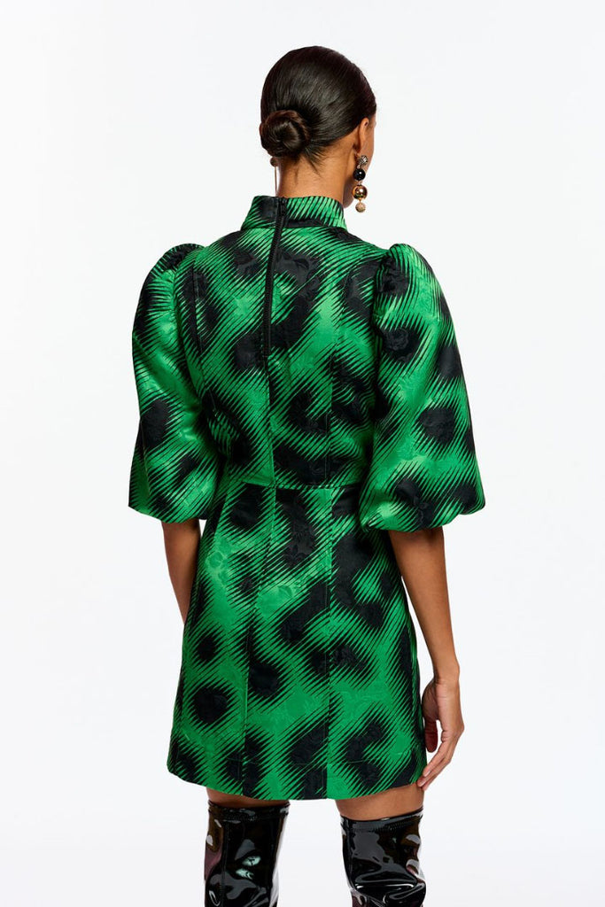 Essential Antwerp Elixer Puff Sleeve Mini Dress