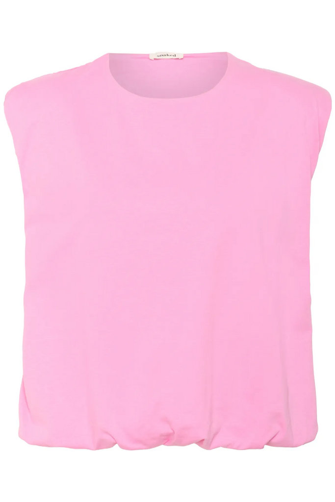 Soaked in Luxury Jina Balloon Tank Top Pink