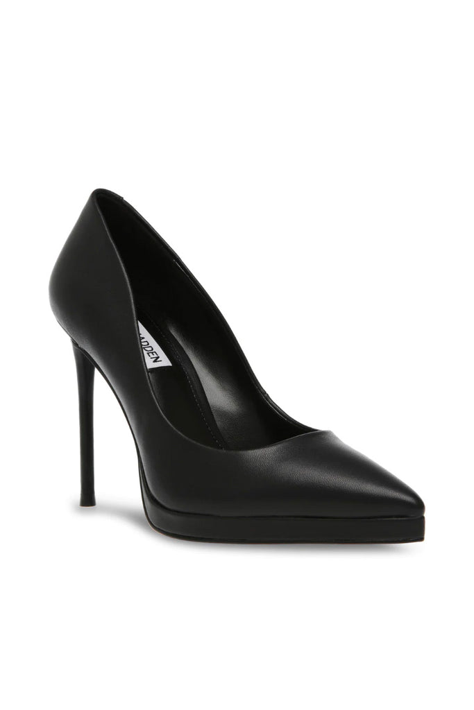 Steve Madden Klassy Pump Black Black