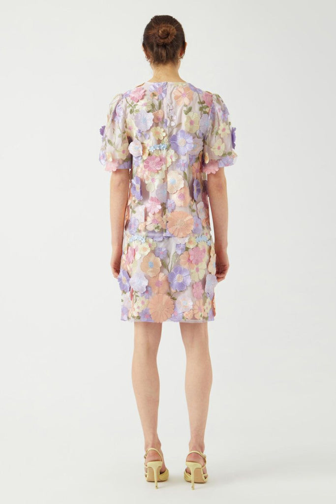 YAS Flowering High Waist Skirt