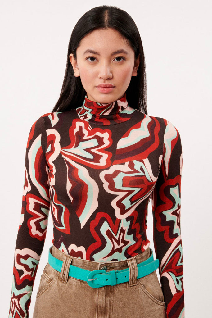 Frnch Crocusa Top Red