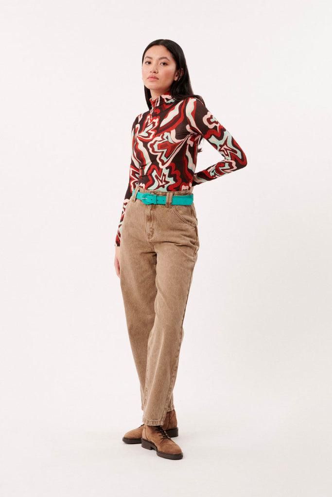 Frnch Crocusa Top