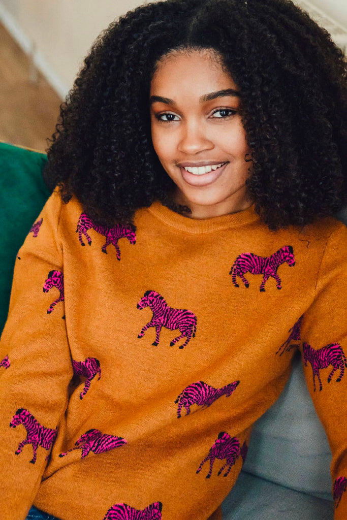 Sugarhill Lizzie Jumper Orange