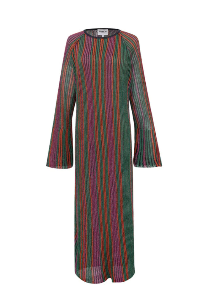 Frnch Lova Long Knit Dress Black