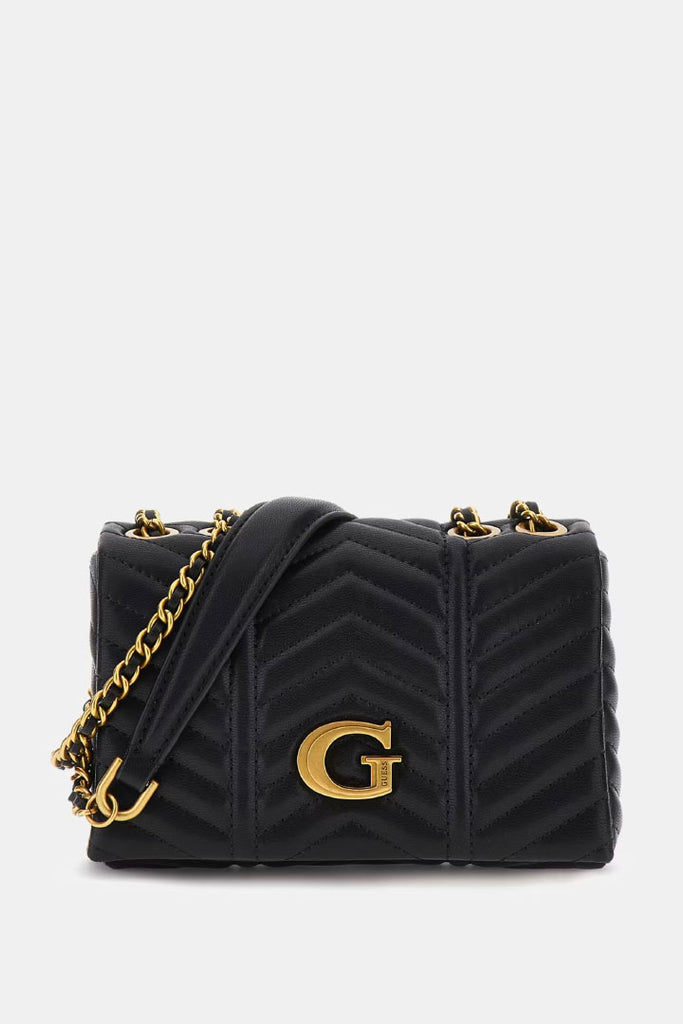 Guess Accessories Lovide Quilted Mini Crossbody Black OS