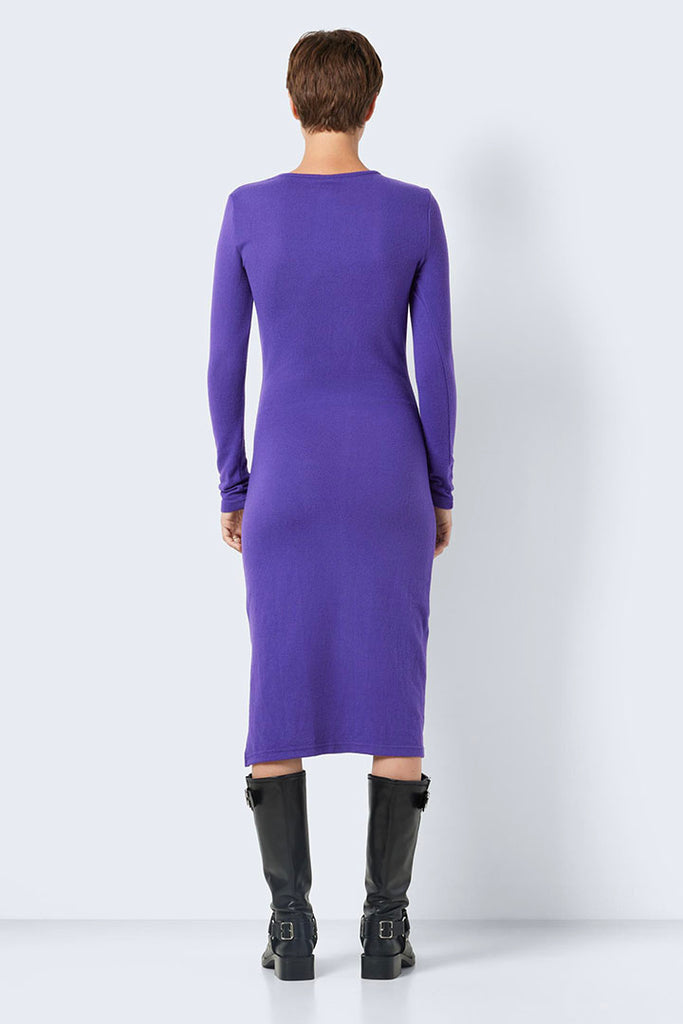 Noisy May City O-Neck Midi Dress