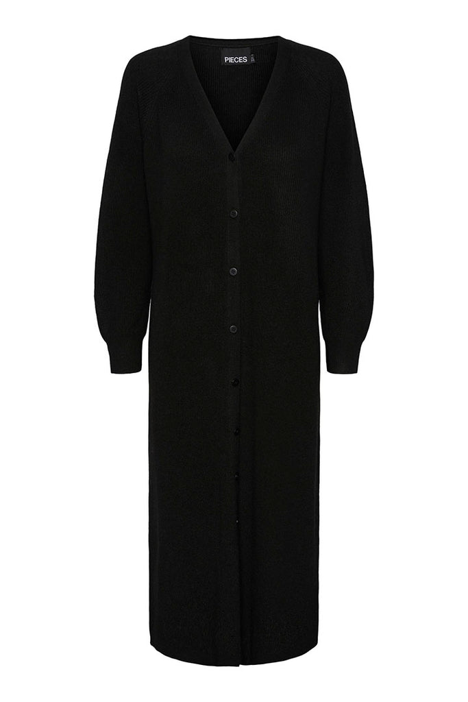 Pieces Janae Long Knit Cardigan