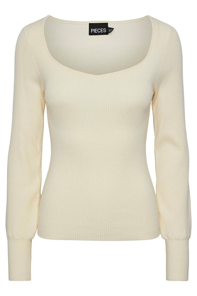 Pieces Jamil Sweetheart Neck Top