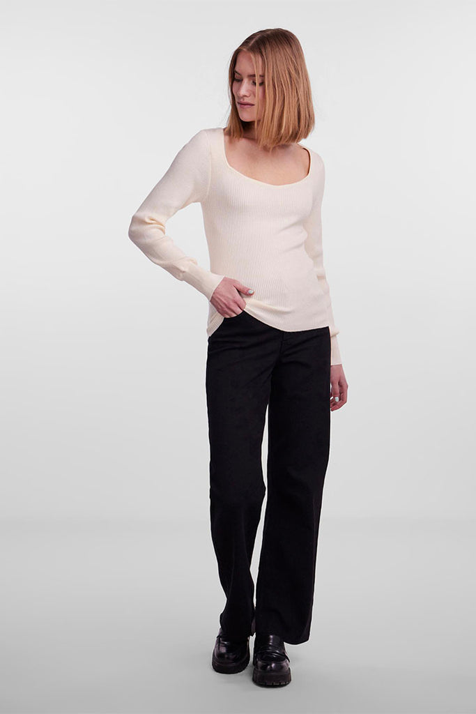 Pieces Jamil Sweetheart Neck Top