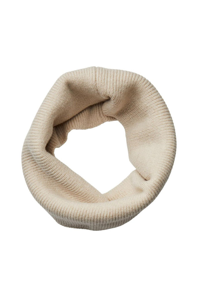 Pieces Juliets Tube Scarf Cream OS