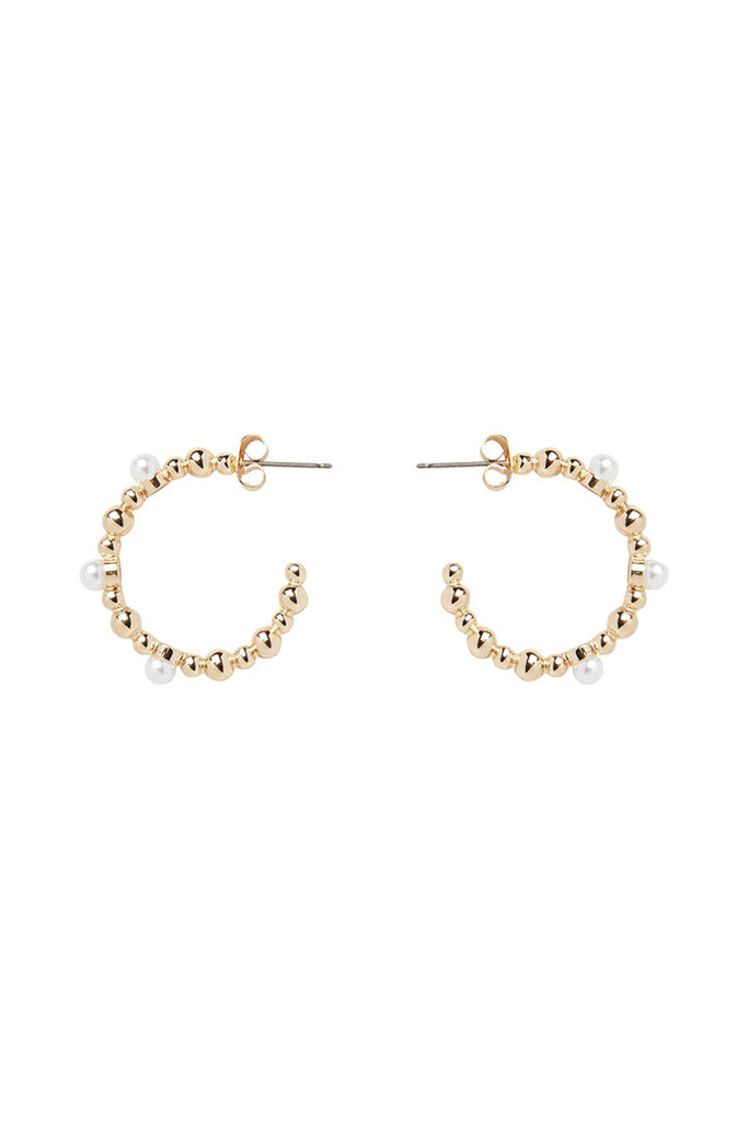 Pieces Jolla Earrings Gold OS
