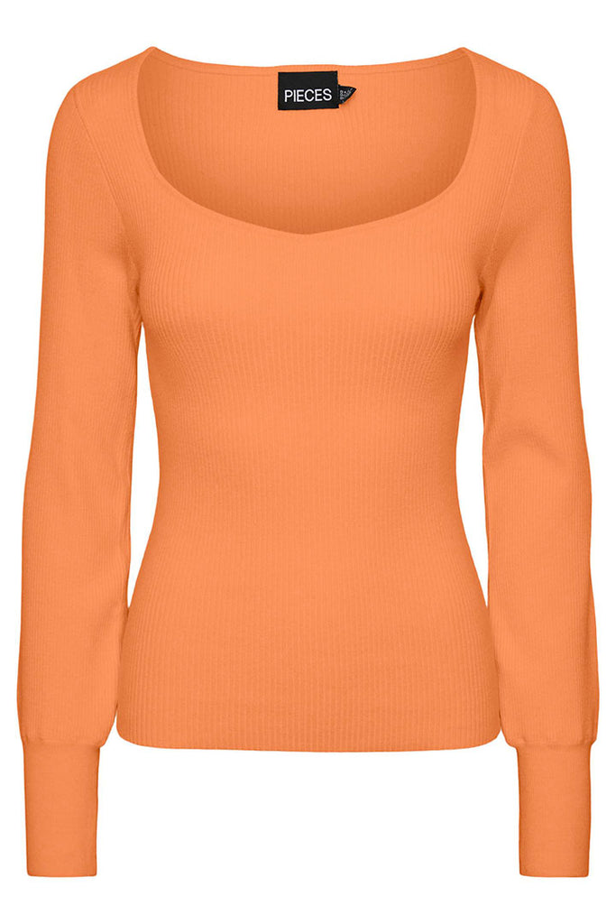 Pieces Jamil Sweetheart Neck Top