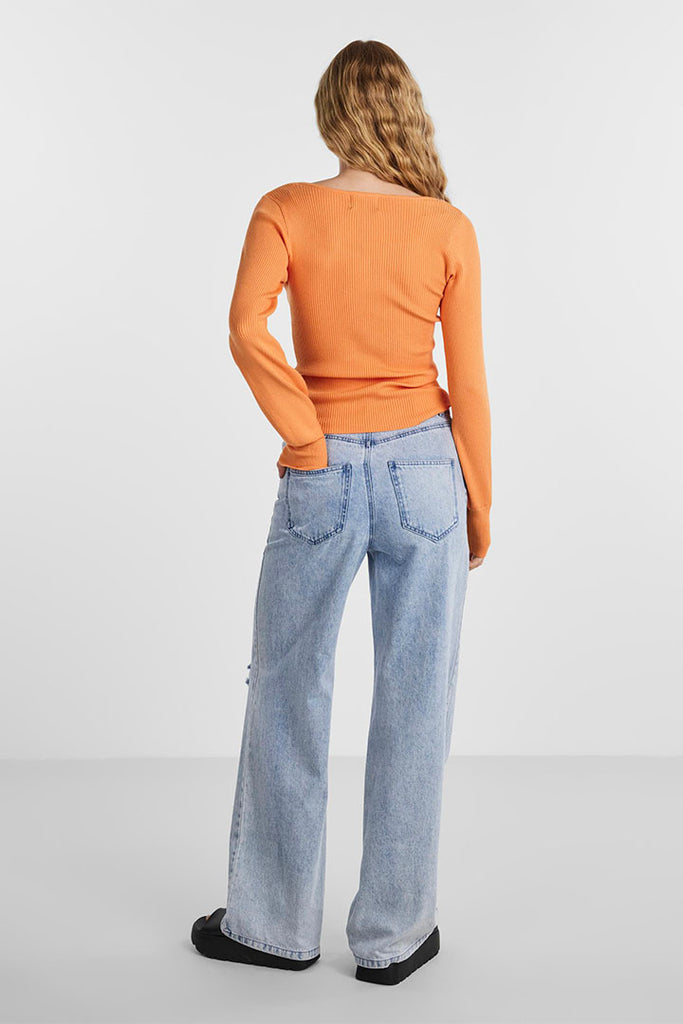 Pieces Jamil Sweetheart Neck Top