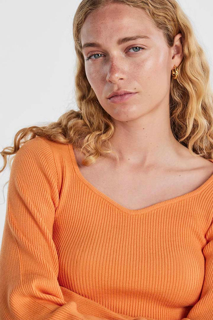 Pieces Jamil Sweetheart Neck Top