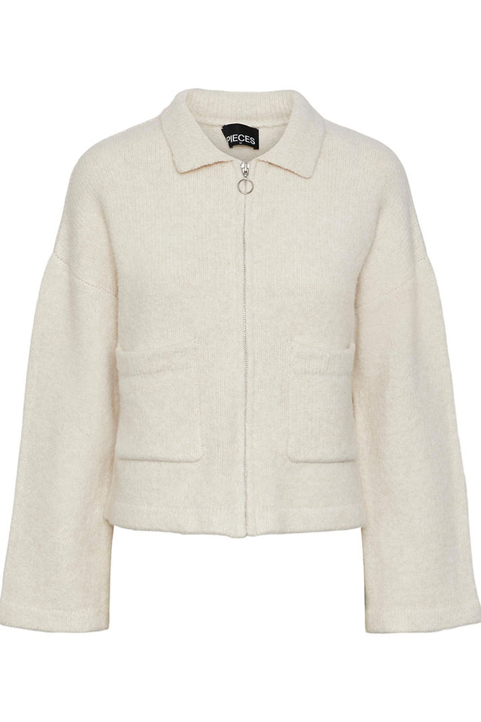Pieces Selena Zip Knit