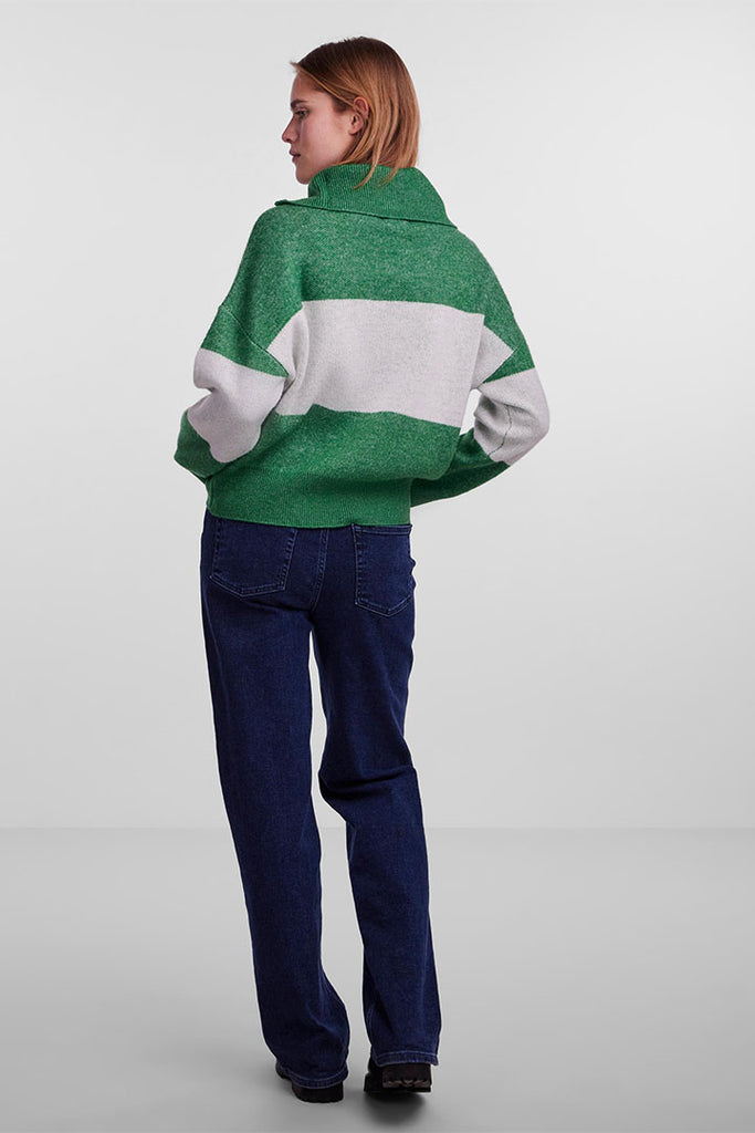 Pieces Jordan Half Zip Knit
