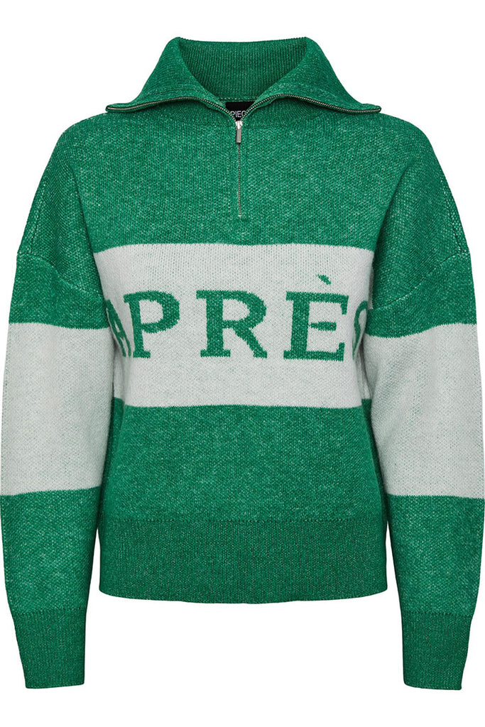 Pieces Jordan Half Zip Knit
