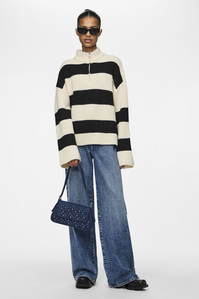Pieces Nalini Half Zip Knit