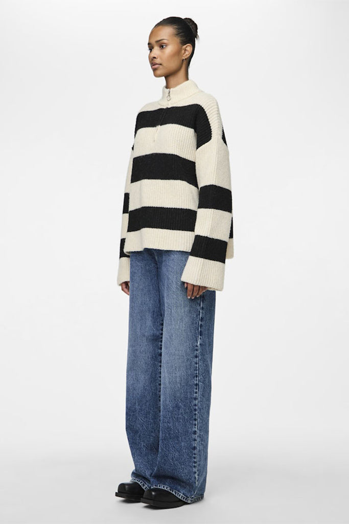 Pieces Nalini Half Zip Knit