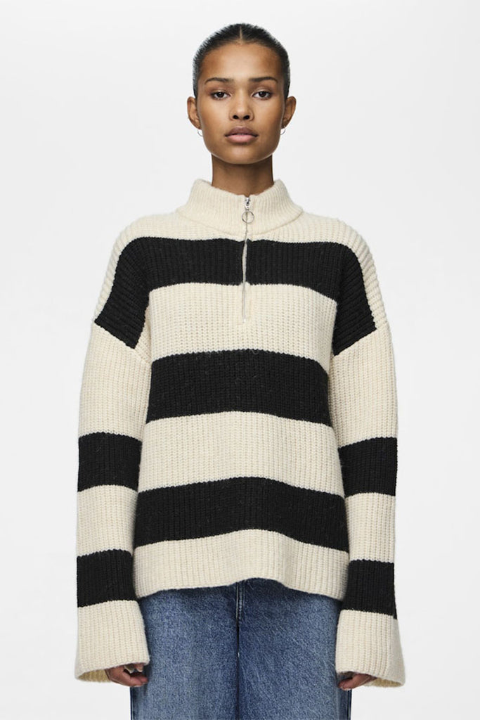 Pieces Nalini Half Zip Knit