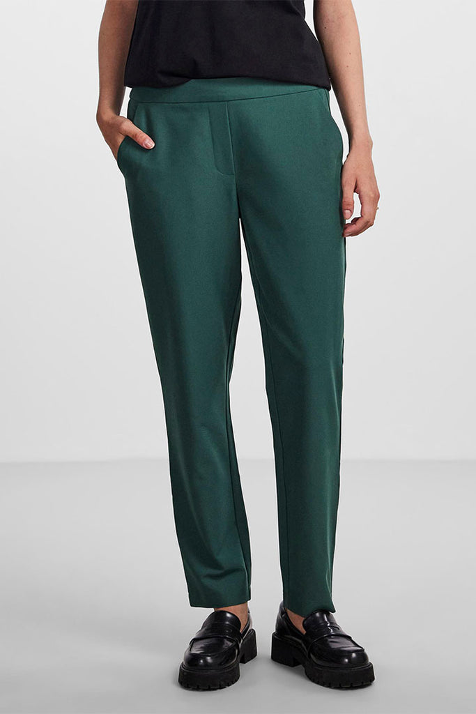 Pieces Bosella Ankle Pants Green