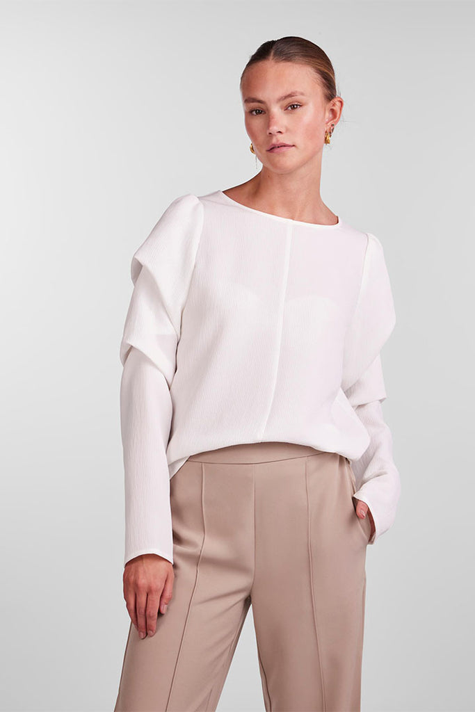 Pieces Dorita top Cream
