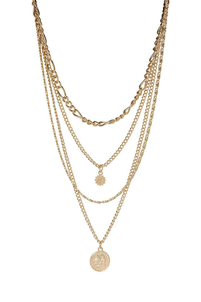 Pieces Marina Combi Necklace Gold O S