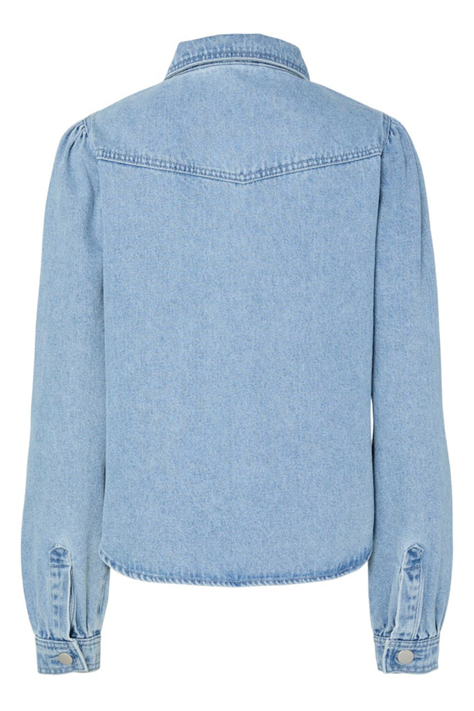 Pieces Sika Denim Shirt