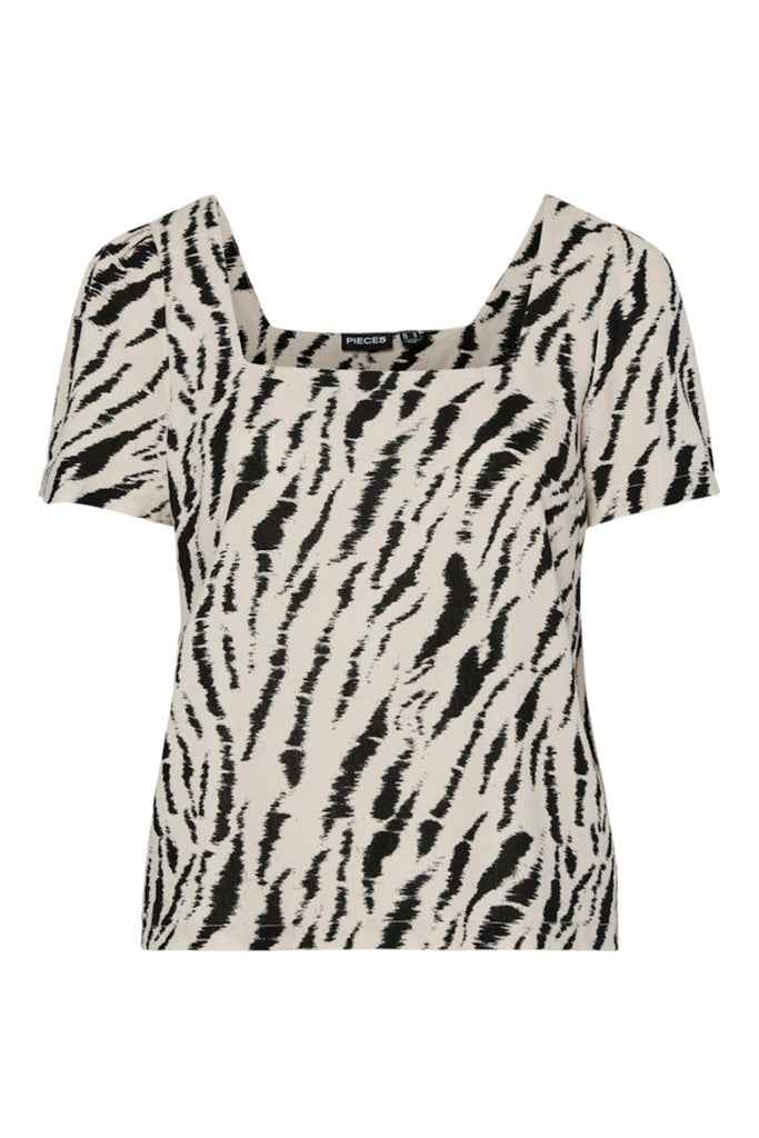 Pieces Tarlem Top Zebra