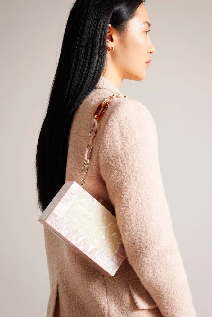 Ted Baker Accessories Plassie Perspex Boxy Bag