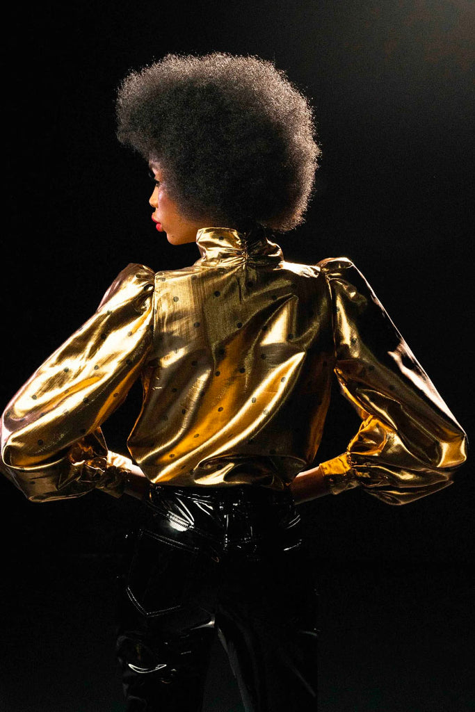 Queens of Archive Raye Polka Blouse