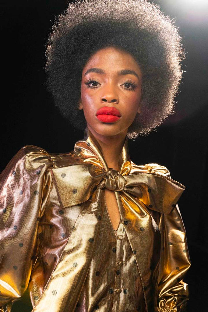 Queens of Archive Raye Polka Blouse