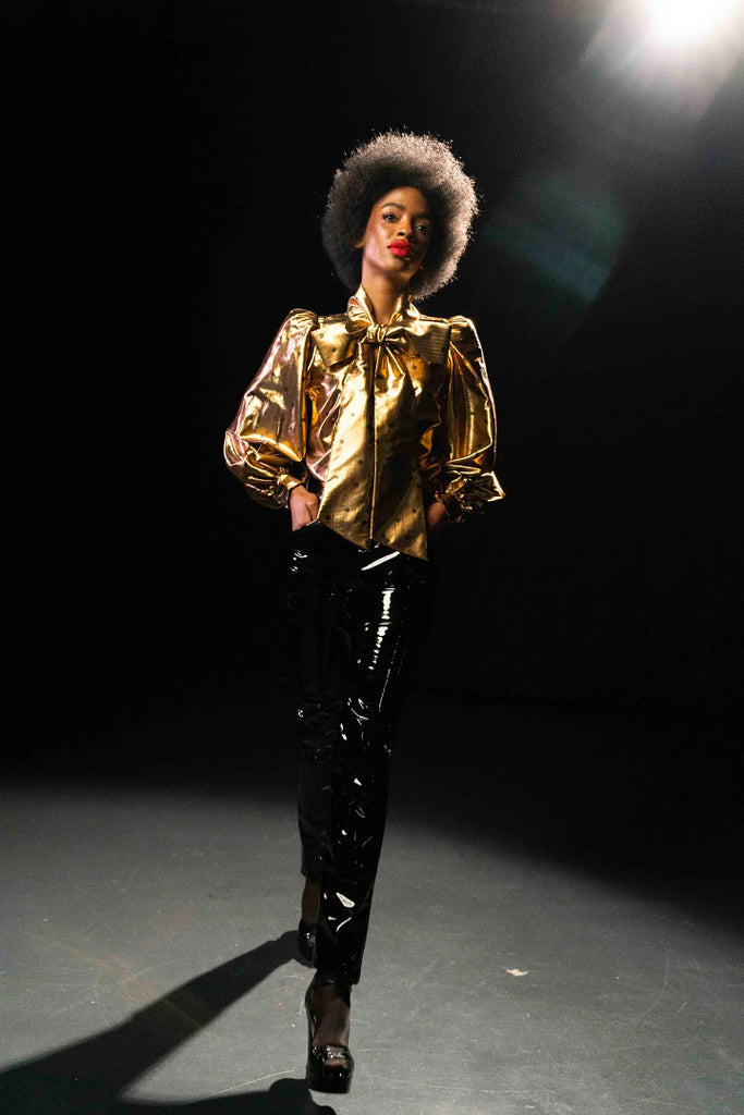 Queens of Archive Raye Polka Blouse