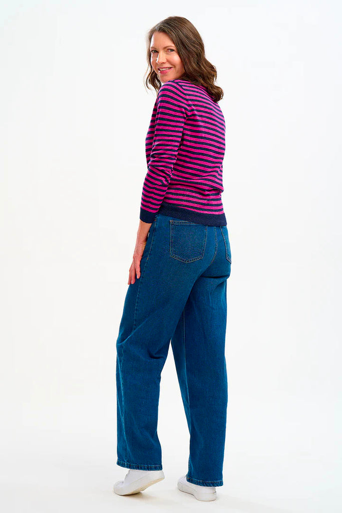 Sugarhill Rowena Sparkle Stripes Jumper