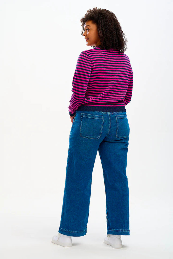 Sugarhill Rowena Sparkle Stripes Jumper