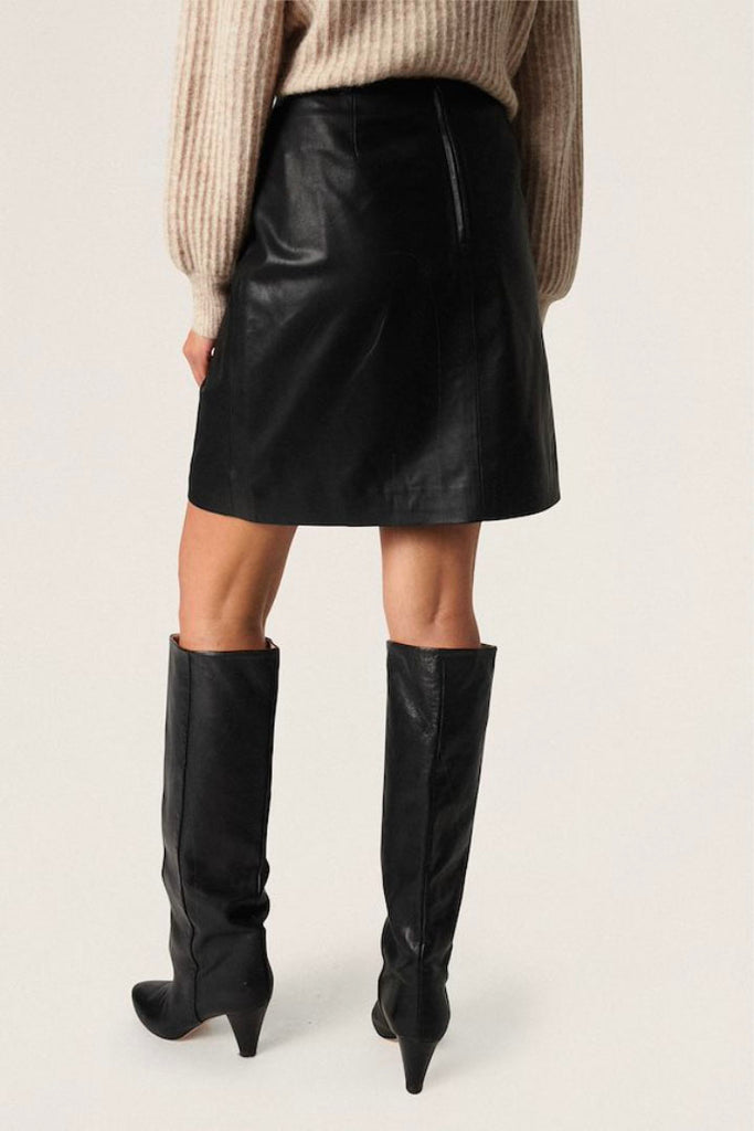 Soaked in Luxury Olicia Leather Skirt