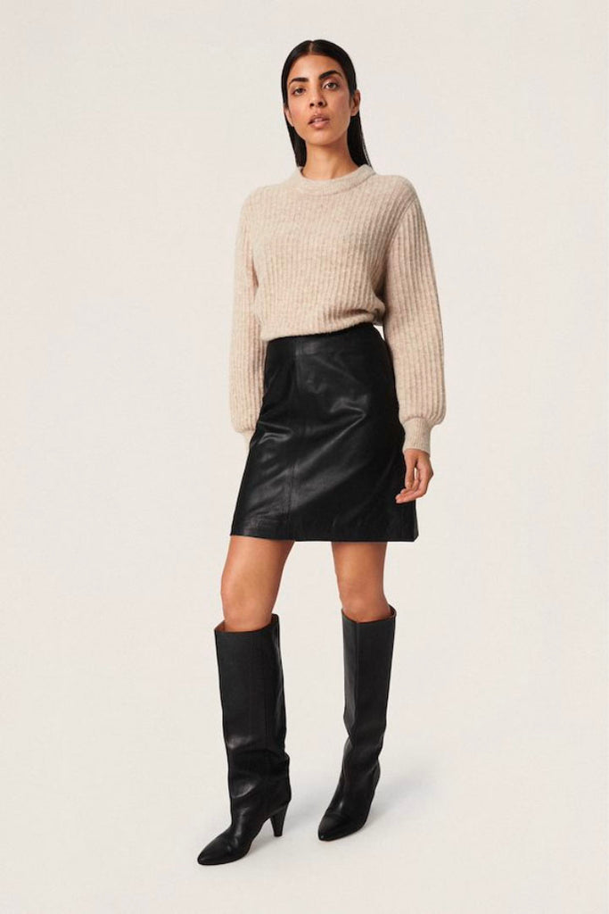 Soaked in Luxury Olicia Leather Skirt