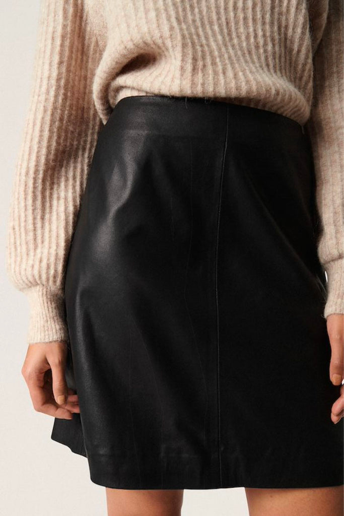 Soaked in Luxury Olicia Leather Skirt