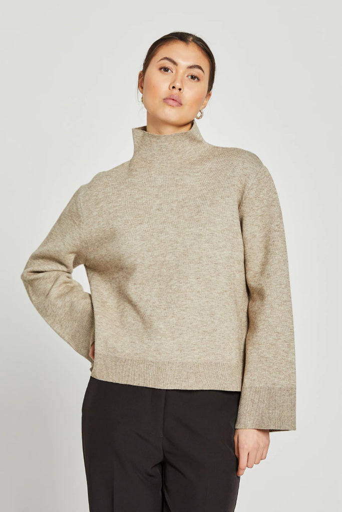 Bruuns Bazaar Simone Pullover Knit Cream