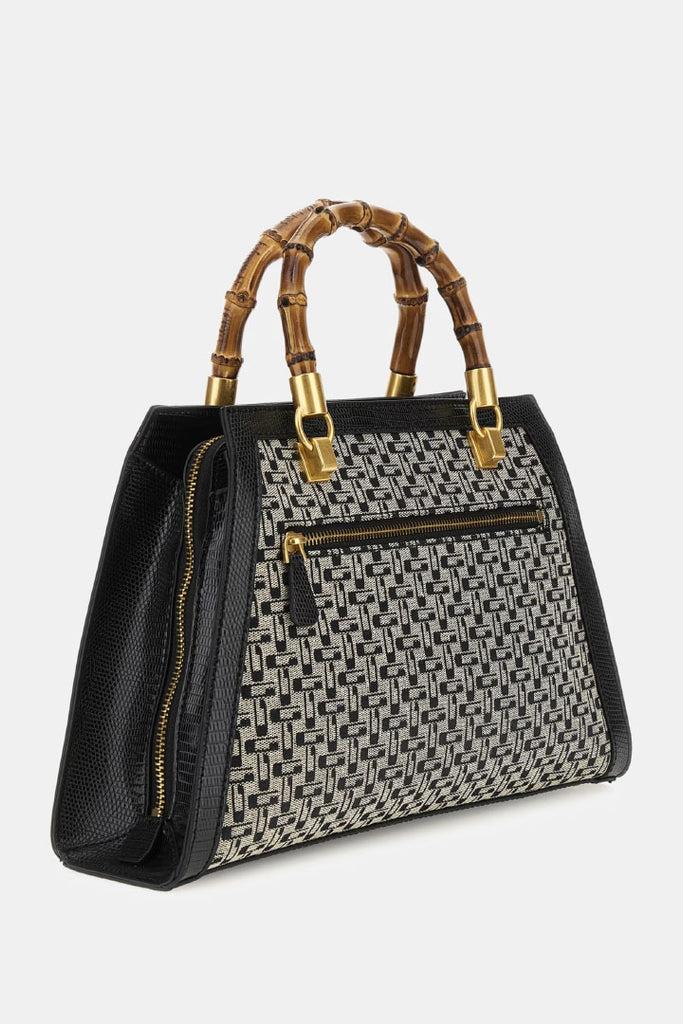 Guess Accessories Stephi Bamboo Logo Handbag